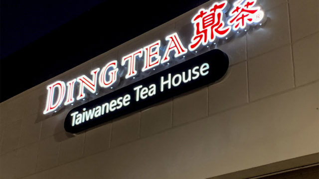 Ding Tea menu – SLC menu