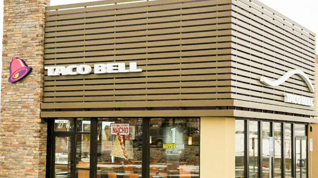 Architecture Panels on Taco Bell