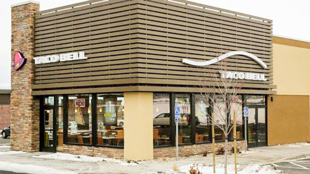 Architecture Panels on Taco Bell